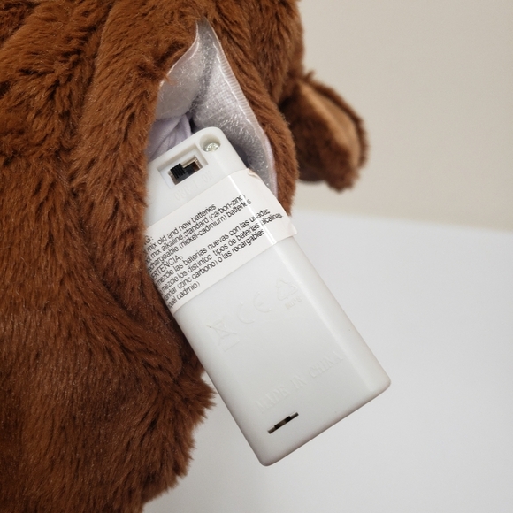 Build a Bear 18" Brown Christmas Moose Unstuffed Light Up Antlers Holiday Plush - Picture 4 of 13